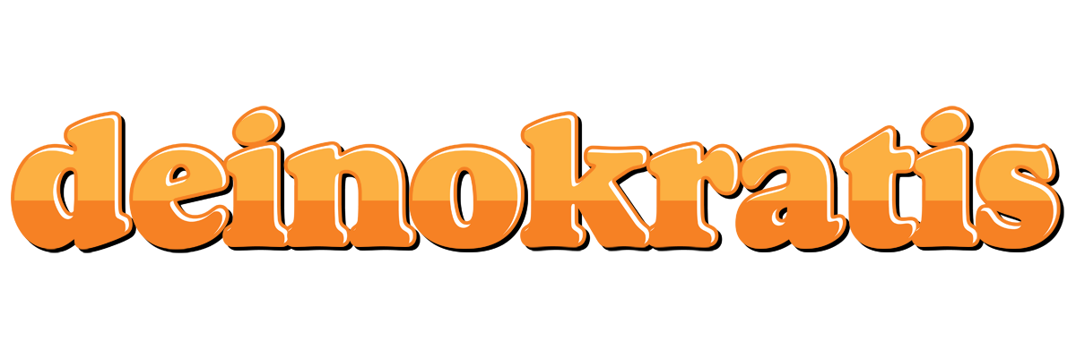 Deinokratis orange logo