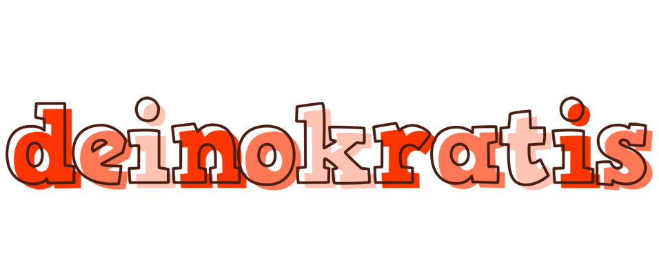Deinokratis paint logo