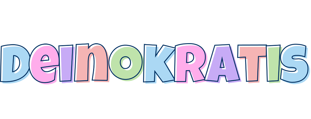 Deinokratis pastel logo