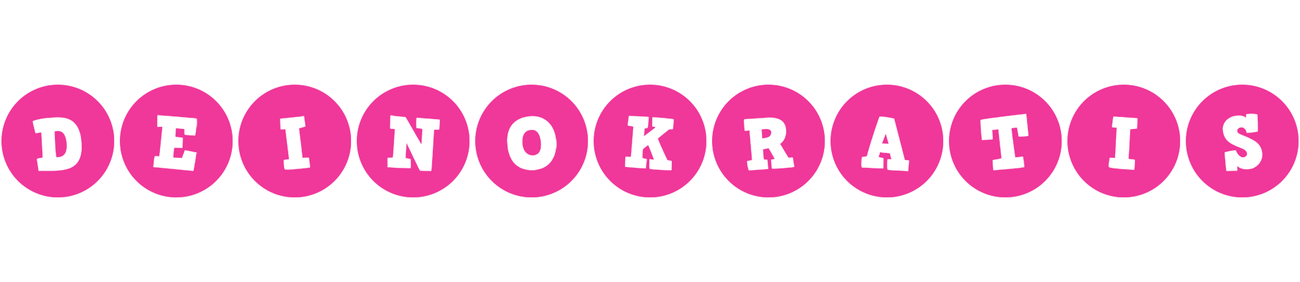 Deinokratis poker logo