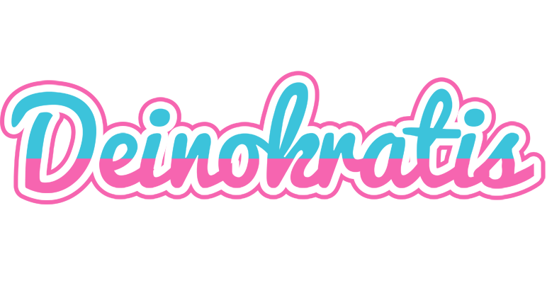 Deinokratis woman logo