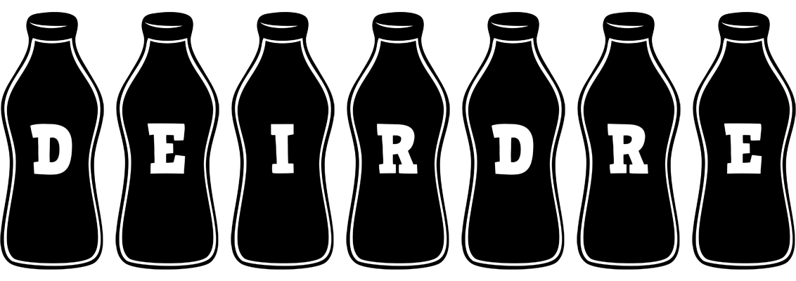 Deirdre bottle logo
