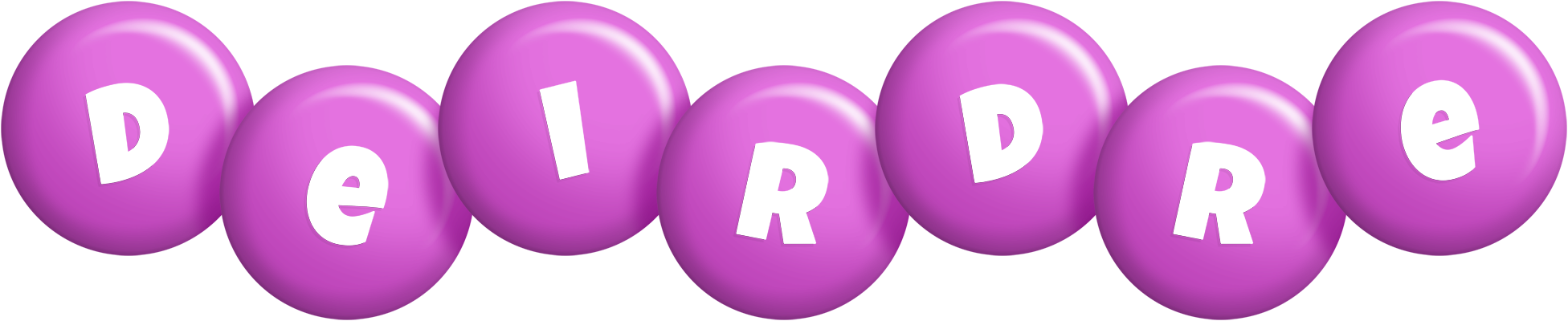 Deirdre candy-purple logo