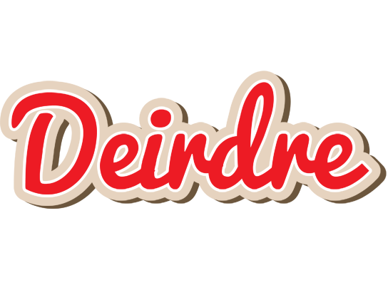 Deirdre chocolate logo
