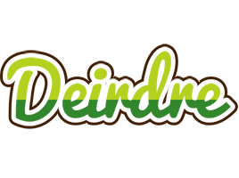 Deirdre golfing logo