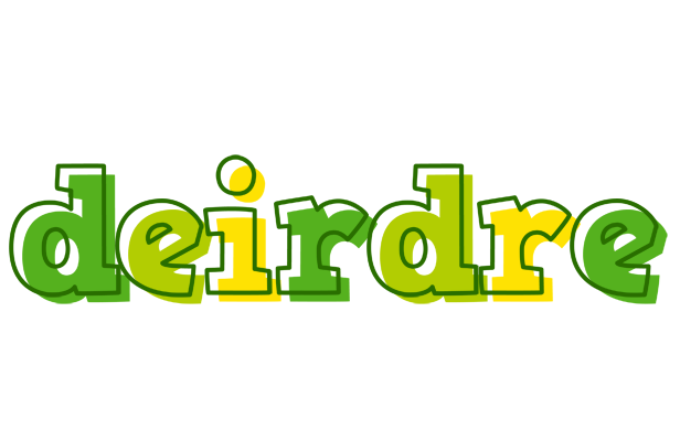 Deirdre juice logo