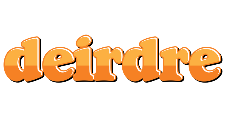 Deirdre orange logo