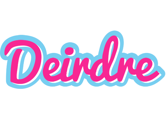 Deirdre popstar logo