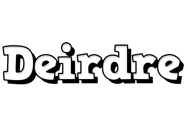 Deirdre snowing logo