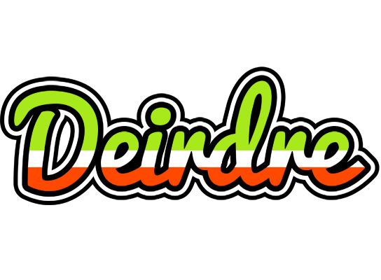 Deirdre superfun logo