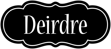 Deirdre welcome logo