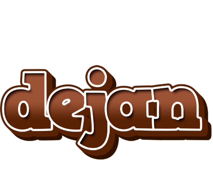 Dejan brownie logo