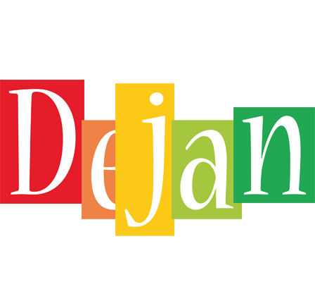 Dejan colors logo
