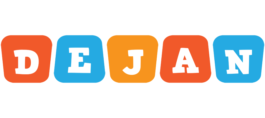 Dejan comics logo