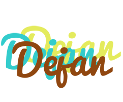 Dejan cupcake logo