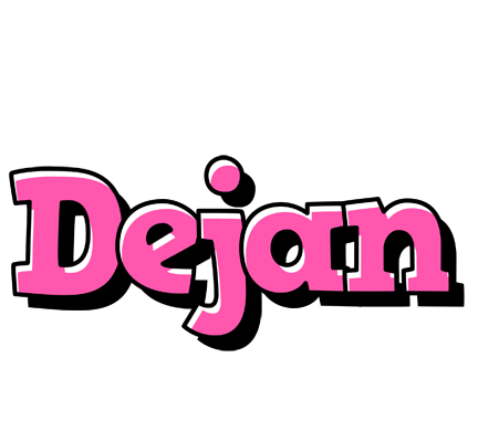 Dejan girlish logo