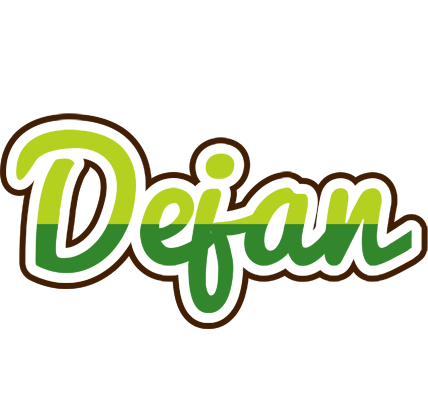 Dejan golfing logo