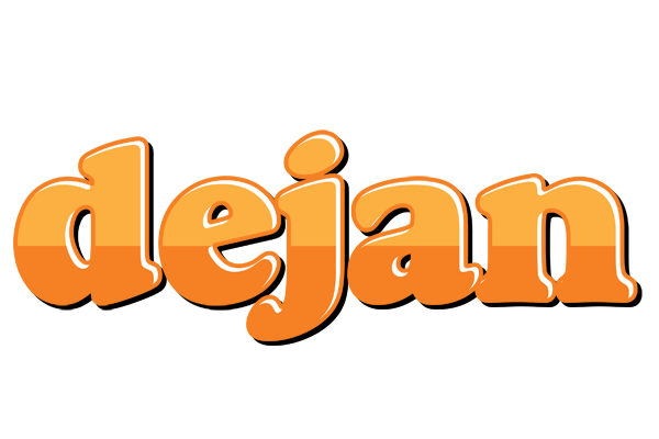 Dejan orange logo