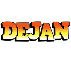 Dejan sunset logo