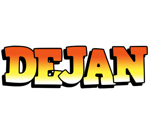 Dejan sunset logo