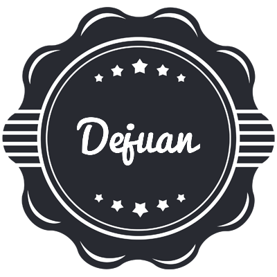 Dejuan badge logo