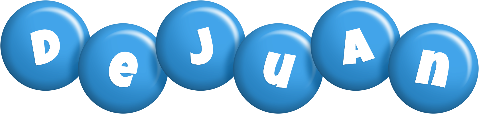 Dejuan candy-blue logo