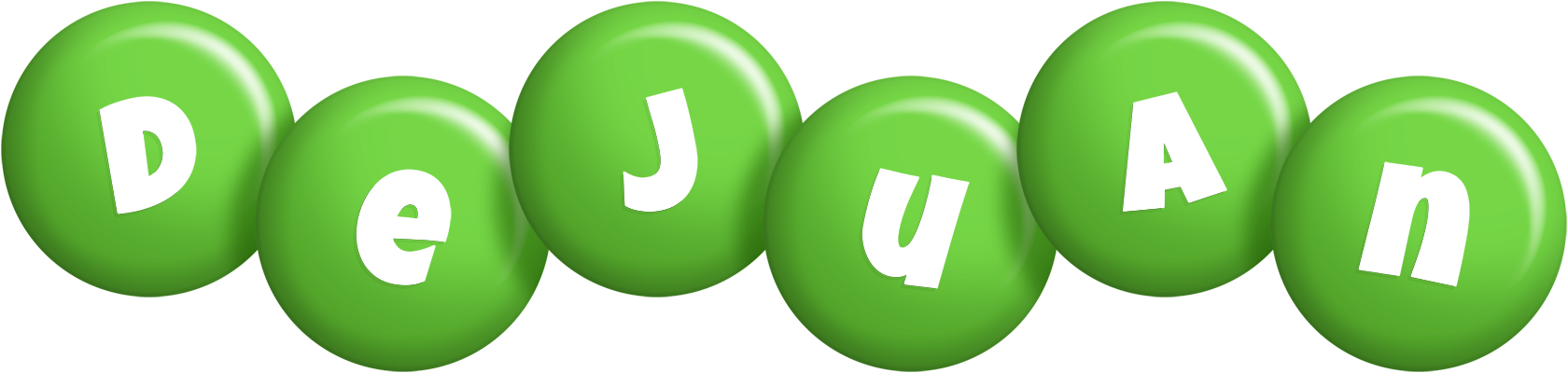 Dejuan candy-green logo