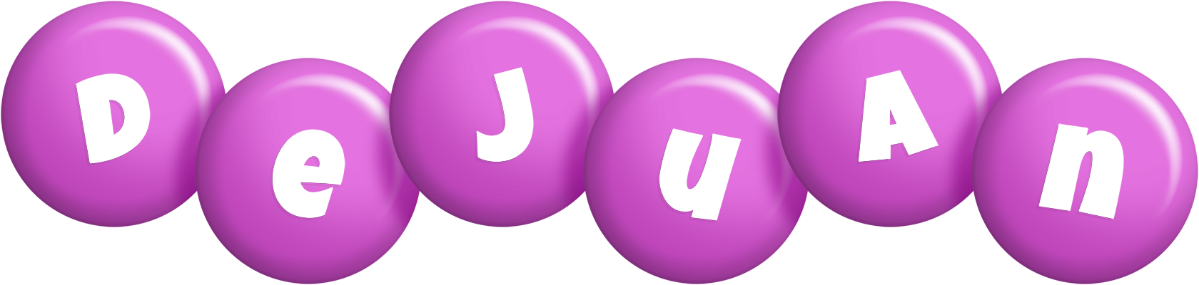 Dejuan candy-purple logo