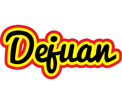 Dejuan flaming logo