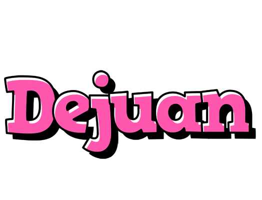 Dejuan girlish logo