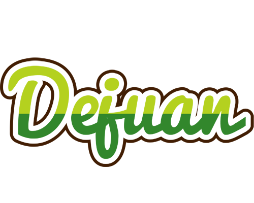 Dejuan golfing logo
