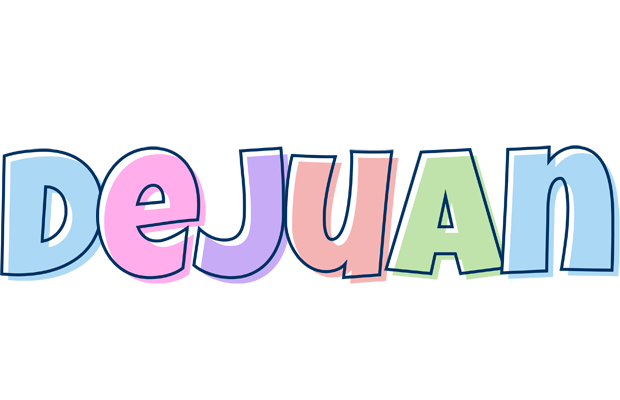 Dejuan pastel logo