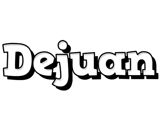 Dejuan snowing logo