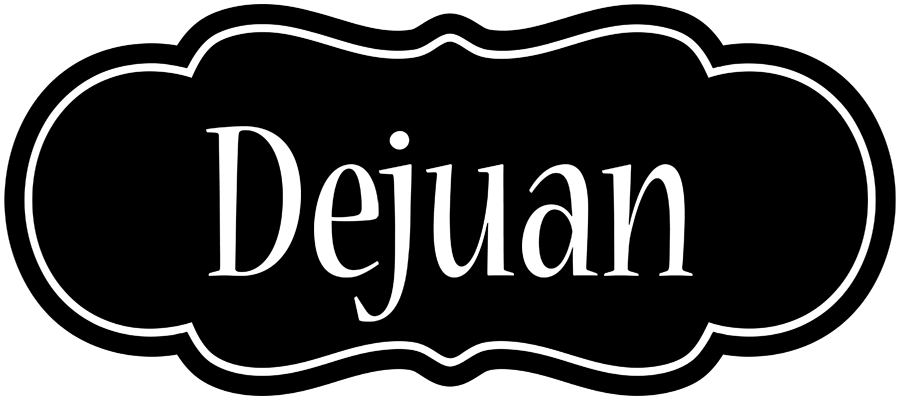Dejuan welcome logo