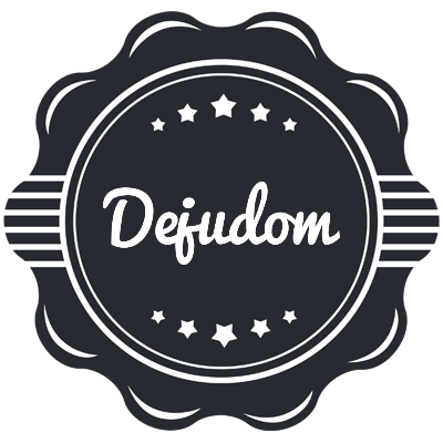 Dejudom badge logo