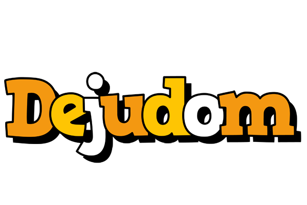 Dejudom cartoon logo