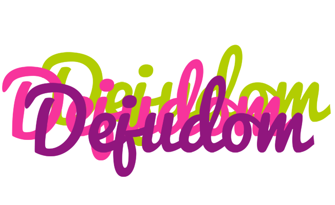 Dejudom flowers logo