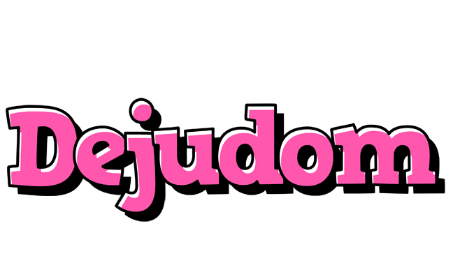 Dejudom girlish logo