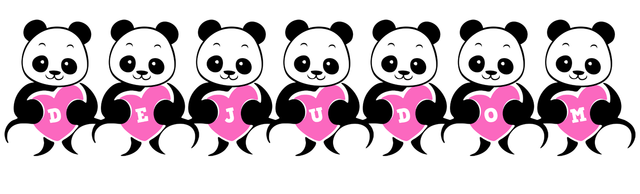Dejudom love-panda logo