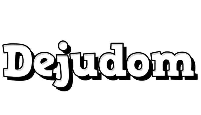 Dejudom snowing logo