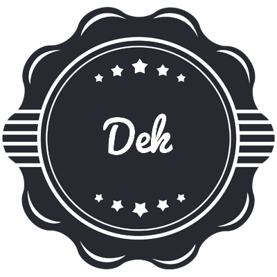 Dek badge logo
