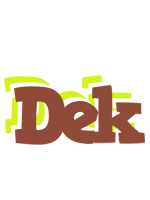 Dek caffeebar logo