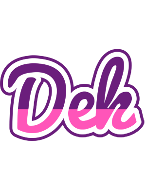 Dek cheerful logo