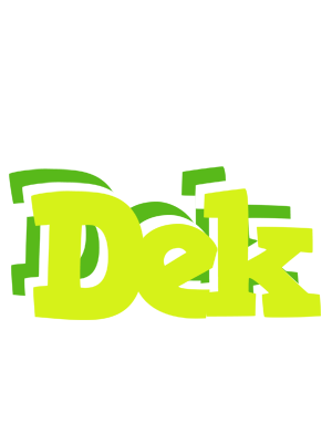 Dek citrus logo