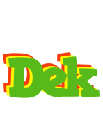 Dek crocodile logo