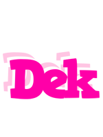 Dek dancing logo