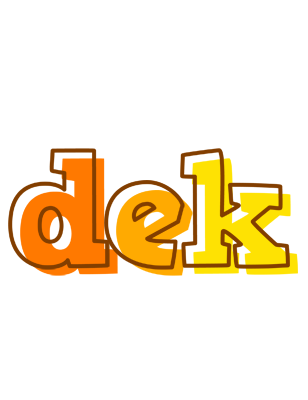 Dek desert logo