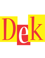 Dek errors logo