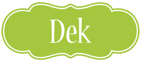 Dek family logo