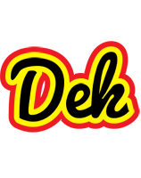 Dek flaming logo